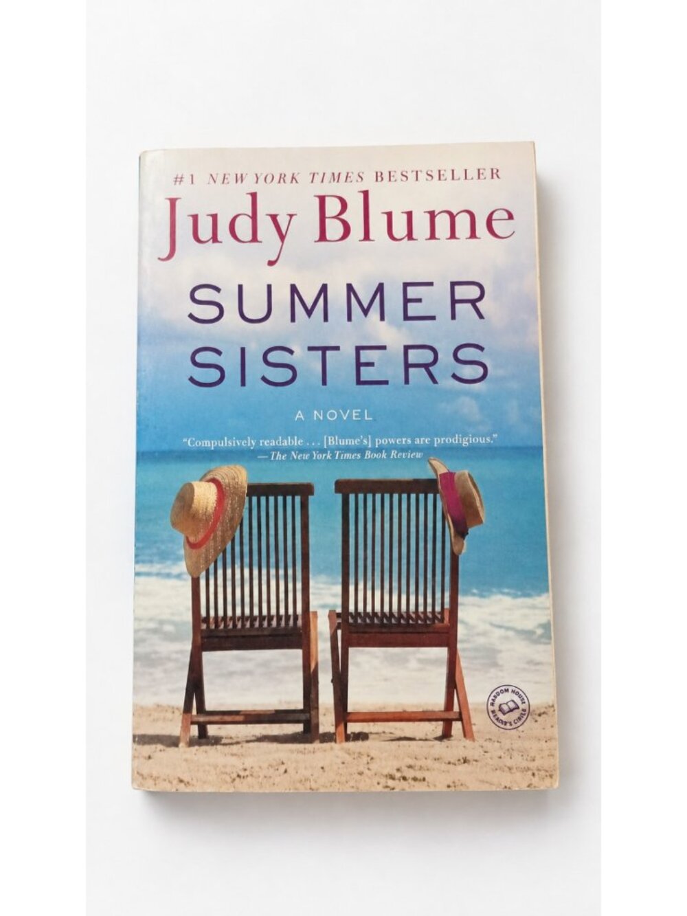 Summer Sisters by Judy Blume Paperback 2003 Bantam Bestseller Women’s Fiction VG